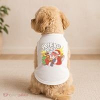 Santa Claus Smoking Hookah Doggie Tank thumb 2