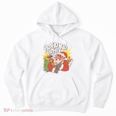 Santa Claus Smoking Hookah Hoodie