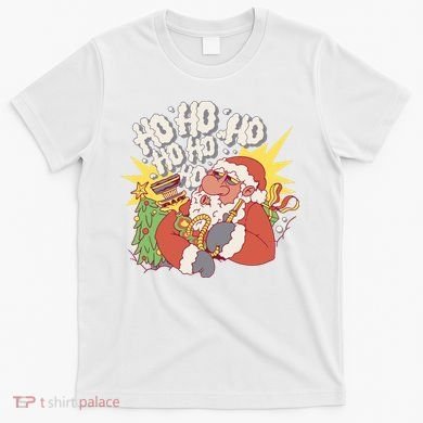 Santa Claus Smoking Hookah T-Shirt