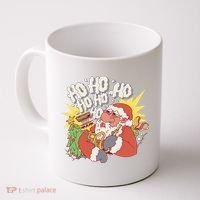 Santa Claus Smoking Hookah Coffee Mug thumb 0