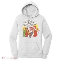 Santa Claus Smoking Hookah Women's Hoodie thumb 0