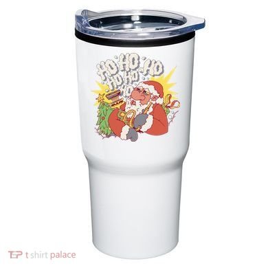 Santa Claus Smoking Hookah Tumbler