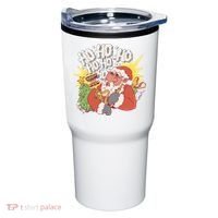 Santa Claus Smoking Hookah Tumbler thumb 0