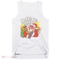 Santa Claus Smoking Hookah Tank Top thumb 0