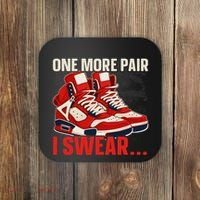 Shoe Collector Sneakerhead Shoe Lover I Love Sneakers Coaster thumb 0