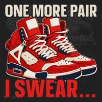Shoe Collector Sneakerhead Shoe Lover I Love Sneakers Golf Towel thumb 3