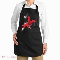 Soccer Christmas Santa Bicycle Kick Xmas Boy Ball Sport Apron thumb 2