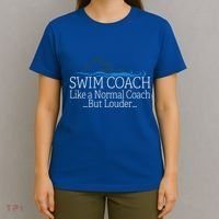 Swim Coach Swimming Teacher Gifcute Gift Cute Gift T-Shirt thumb 4