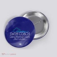 Swim Coach Swimming Teacher Gifcute Gift Cute Gift Button thumb 0