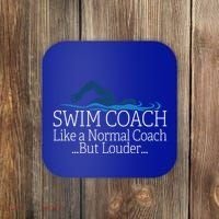Swim Coach Swimming Teacher Gifcute Gift Cute Gift Coaster thumb 0