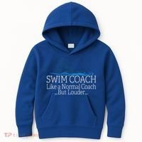 Swim Coach Swimming Teacher Gifcute Gift Cute Gift Kids Hoodie thumb 0