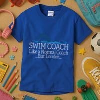 Swim Coach Swimming Teacher Gifcute Gift Cute Gift Kids T-Shirt thumb 3