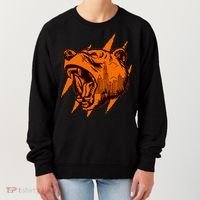 Sporty Chicago Skyline Roaring Bear Women's Sweatshirt thumb 0