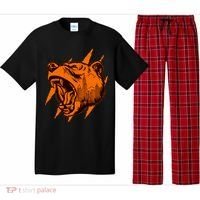 Sporty Chicago Skyline Roaring Bear Pajama Set thumb 0