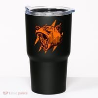 Sporty Chicago Skyline Roaring Bear Tumbler thumb 0