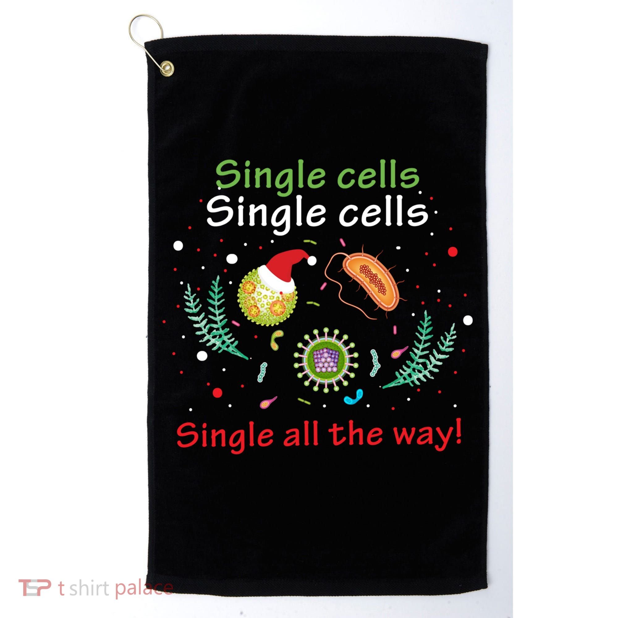 Single Cells Single Cells Science Biology Christmas Gift Golf Towel