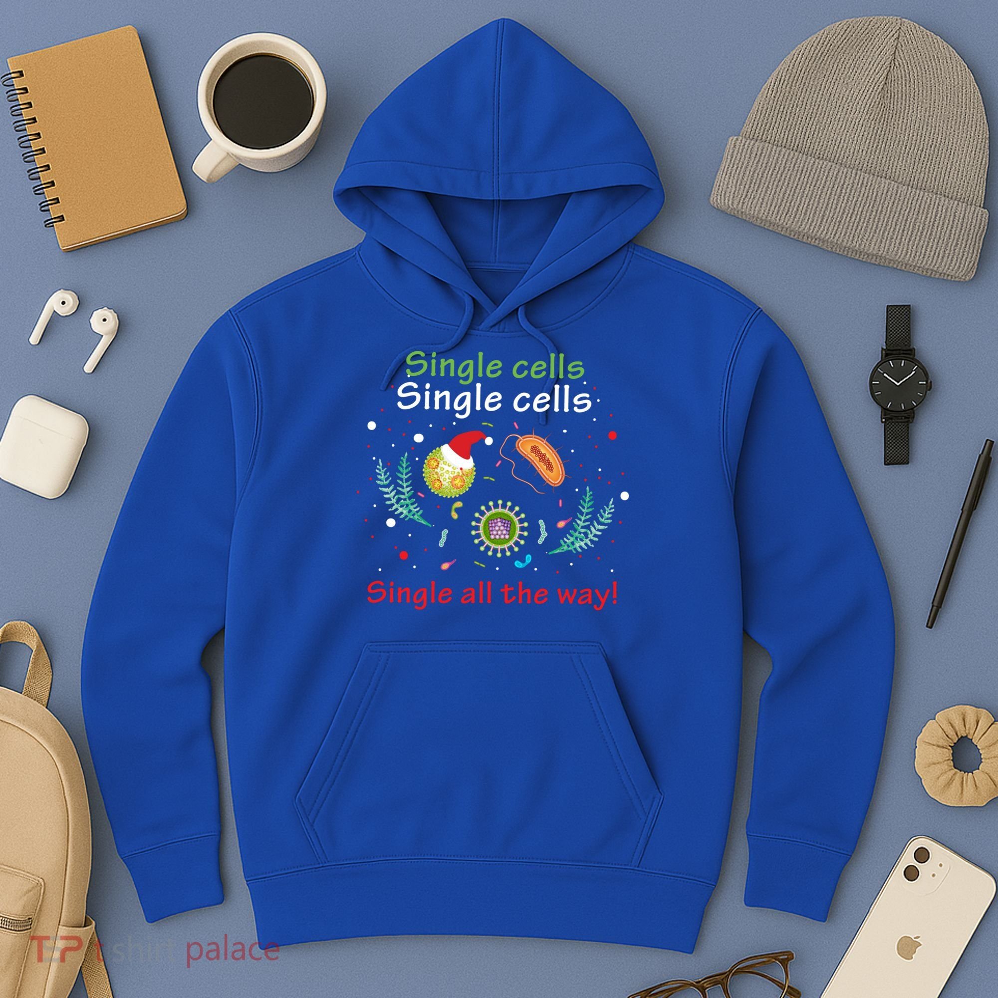 Single Cells Single Cells Science Biology Christmas Gift Hoodie