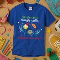 Single Cells Single Cells Science Biology Christmas Gift Kids T-Shirt thumb 3
