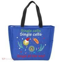 Single Cells Single Cells Science Biology Christmas Gift Tote Bag thumb 0