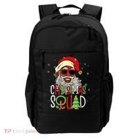 Santa Christmas Squad Black  African American Pajamas Backpack thumb 0