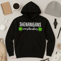 Shenanigans Coordinator Saint Irish Pats St. Patrick's Day Hoodie thumb 3