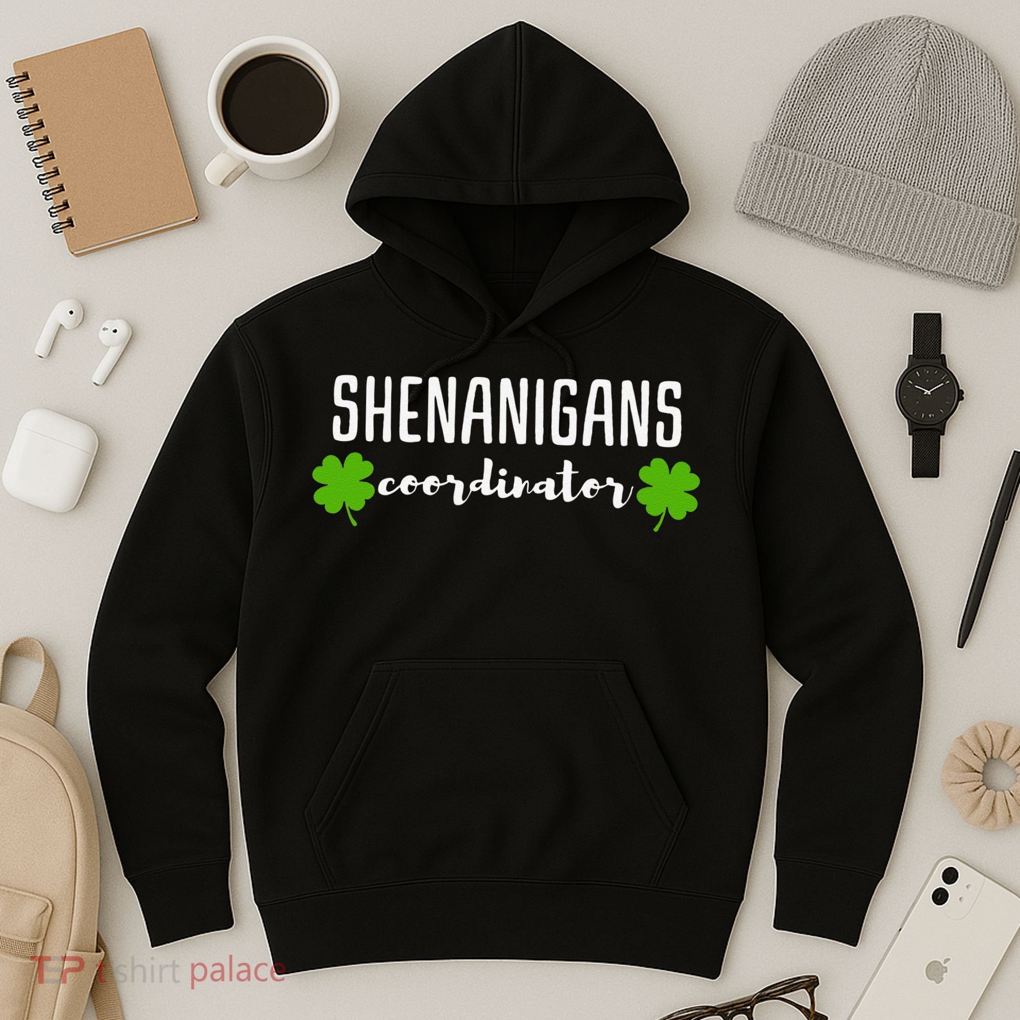 Shenanigans Coordinator Saint Irish Pats St. Patrick's Day Hoodie