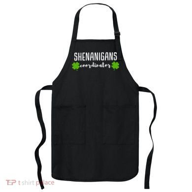 Shenanigans Coordinator Saint Irish Pats St. Patrick's Day Apron