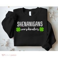 Shenanigans Coordinator Saint Irish Pats St. Patrick's Day Sweatshirt thumb 2
