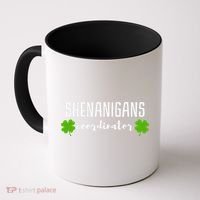 Shenanigans Coordinator Saint Irish Pats St. Patrick's Day Coffee Mug thumb 0