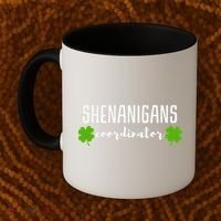 Shenanigans Coordinator Saint Irish Pats St. Patrick's Day Coffee Mug thumb 2
