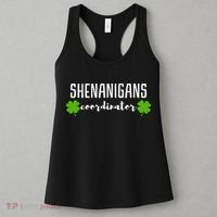 Shenanigans Coordinator Saint Irish Pats St. Patrick's Day Women's Tank Top thumb 3