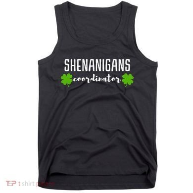 Shenanigans Coordinator Saint Irish Pats St. Patrick's Day Tank Top