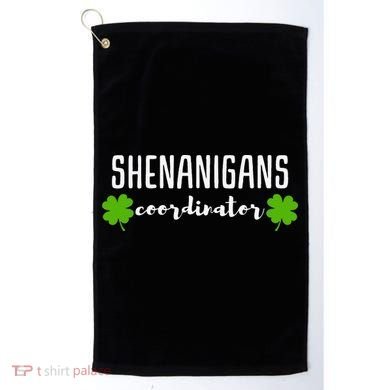 Shenanigans Coordinator Saint Irish Pats St. Patrick's Day Golf Towel