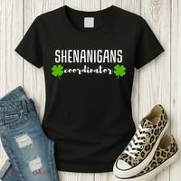 Shenanigans Coordinator Saint Irish Pats St. Patrick's Day Women's T-Shirt thumb 3
