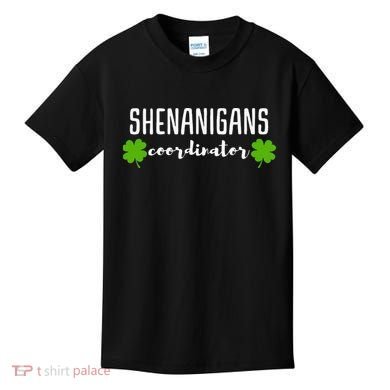Shenanigans Coordinator Saint Irish Pats St. Patrick's Day Kids T-Shirt