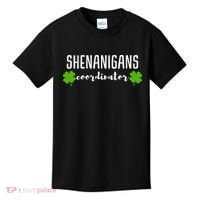 Shenanigans Coordinator Saint Irish Pats St. Patrick's Day Kids T-Shirt thumb 0