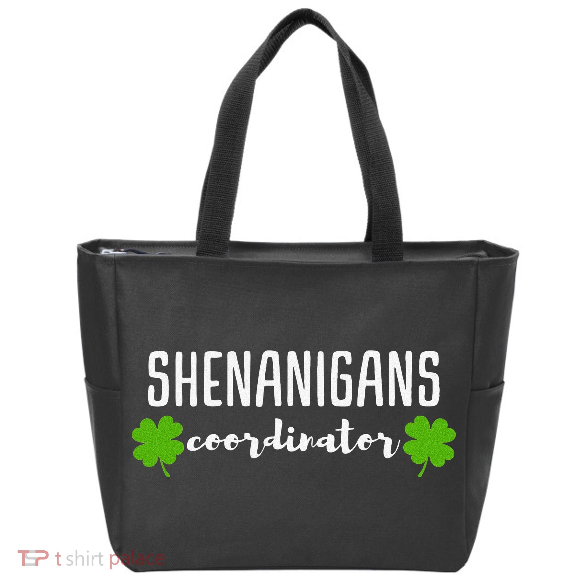 Shenanigans Coordinator Saint Irish Pats St. Patrick's Day Tote Bag