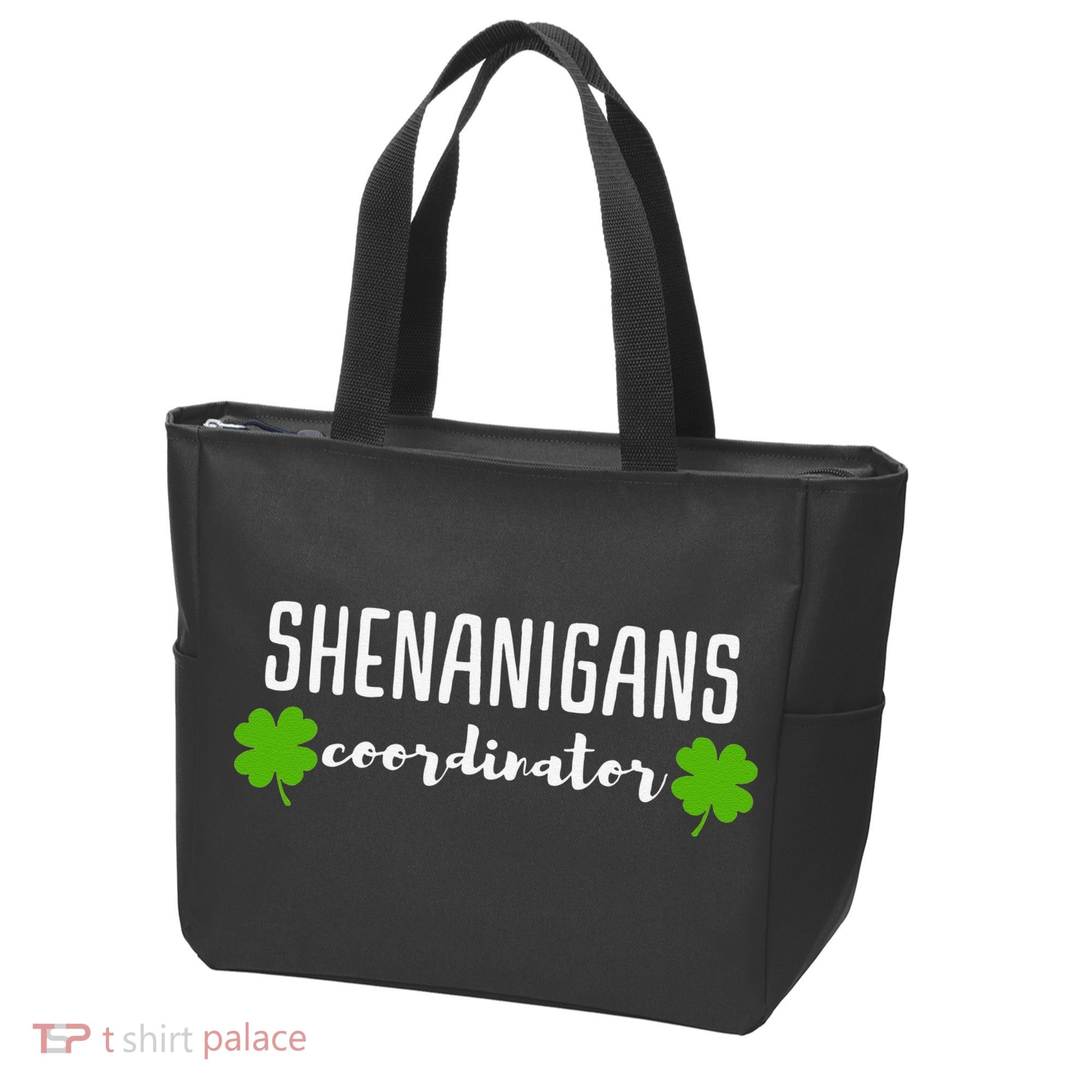 Shenanigans Coordinator Saint Irish Pats St. Patrick's Day Tote Bag