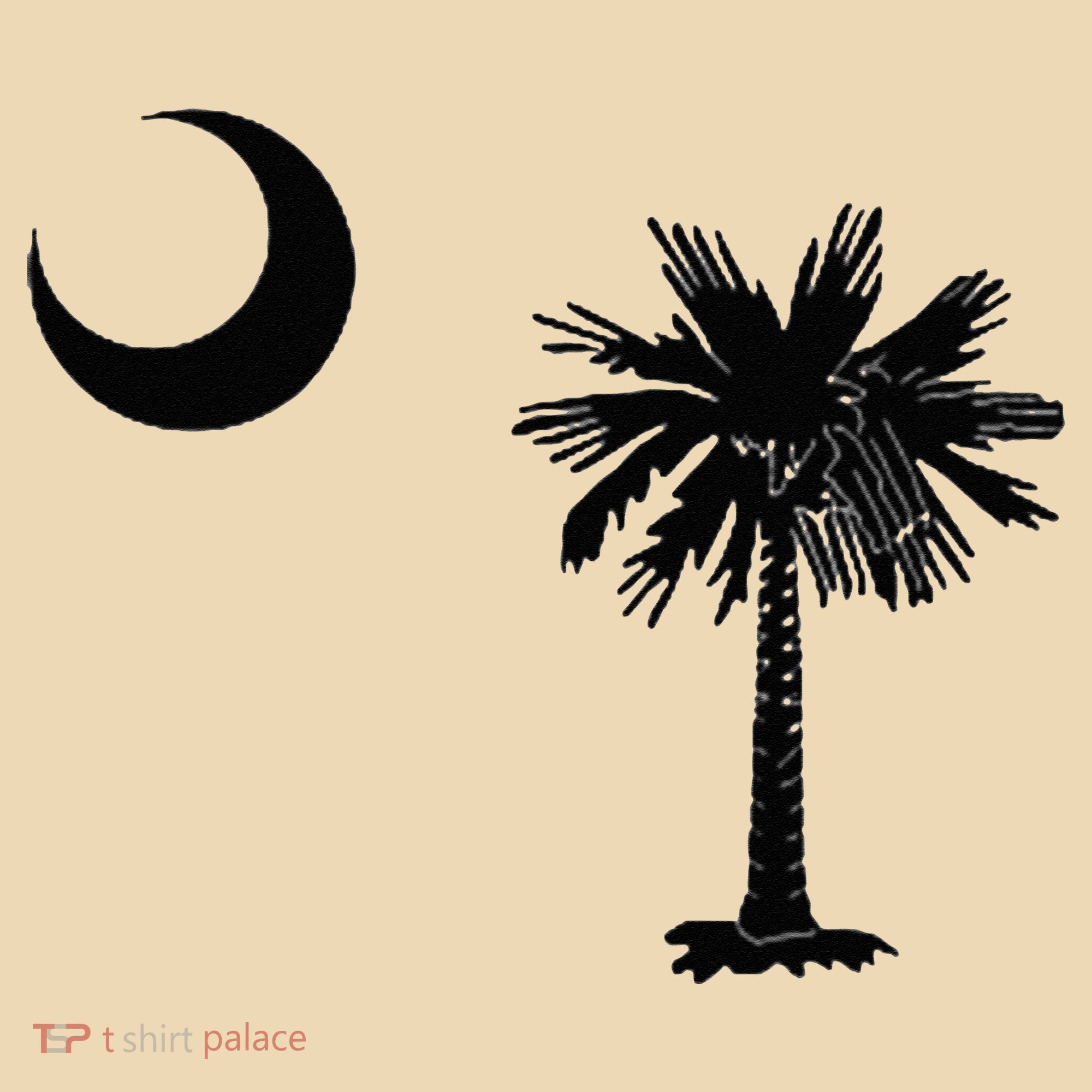 South Carolina State Flag Palmetto Moon SC Pride Tote Bag
