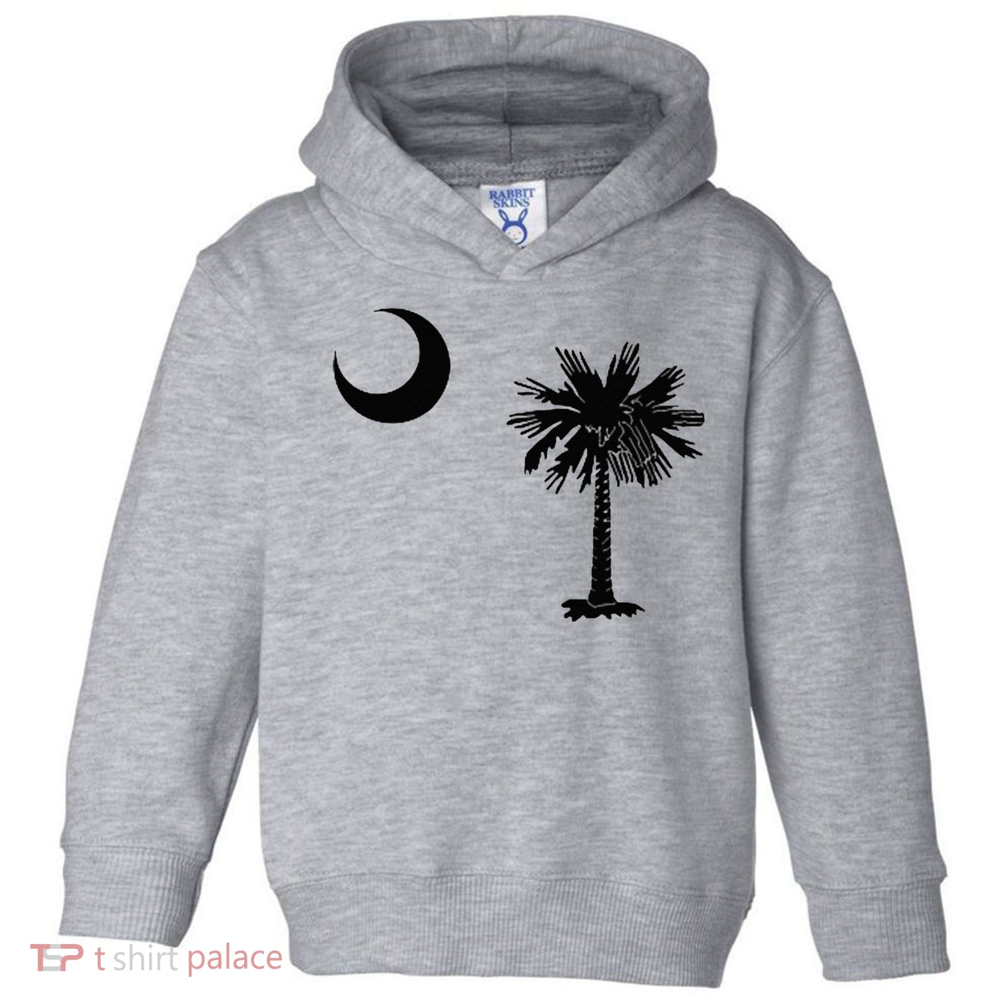 South Carolina State Flag Palmetto Moon SC Pride Toddler Hoodie
