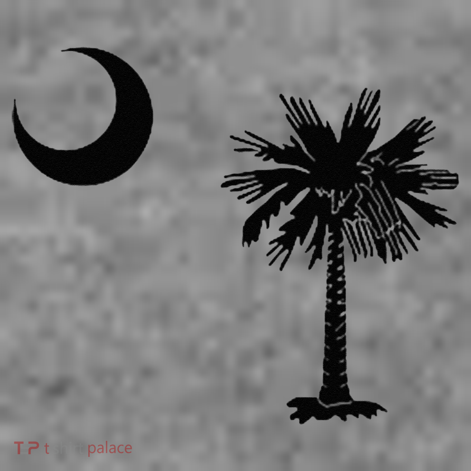 South Carolina State Flag Palmetto Moon SC Pride Toddler Hoodie