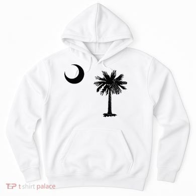 South Carolina State Flag Palmetto Moon SC Pride Hoodie