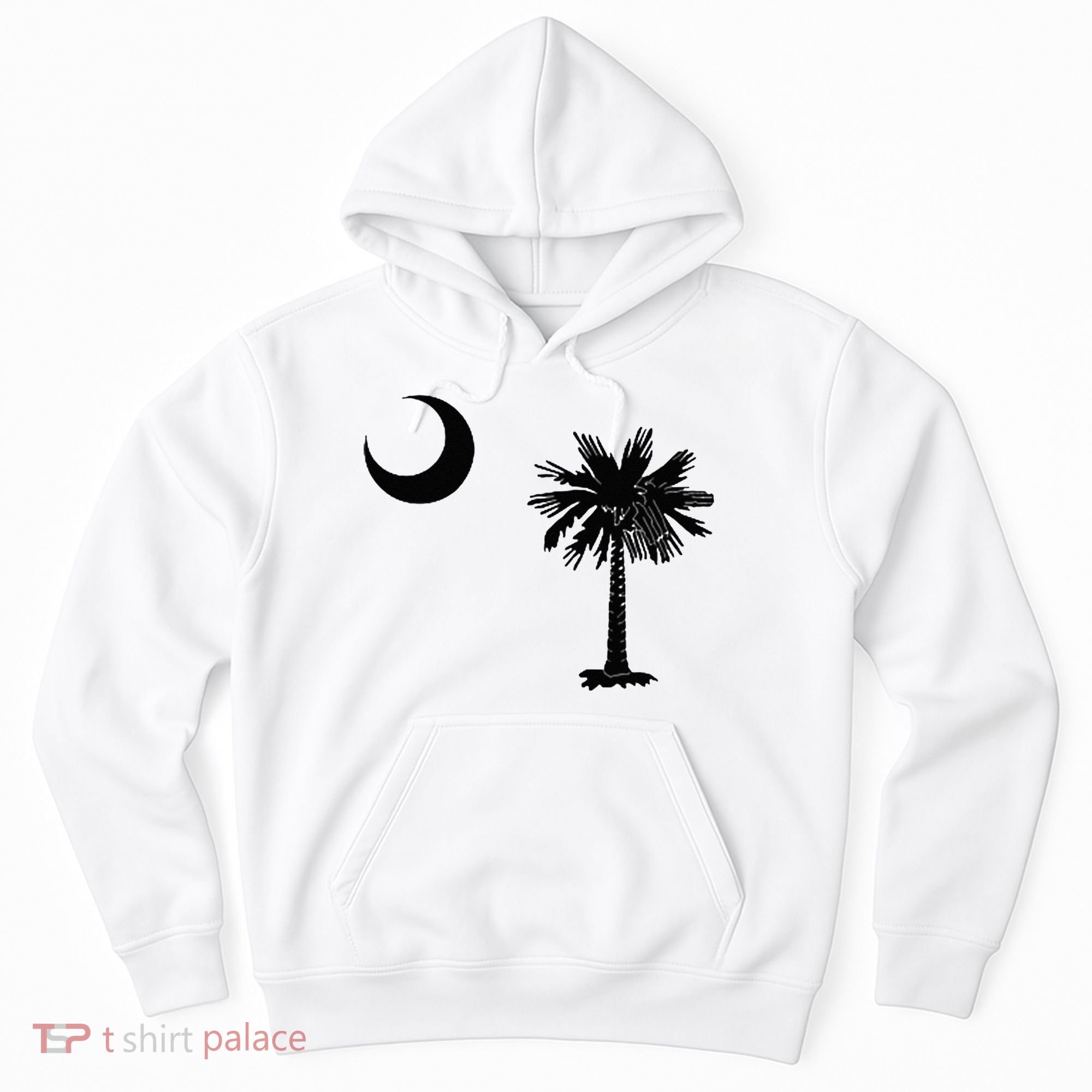 South Carolina State Flag Palmetto Moon SC Pride Hoodie