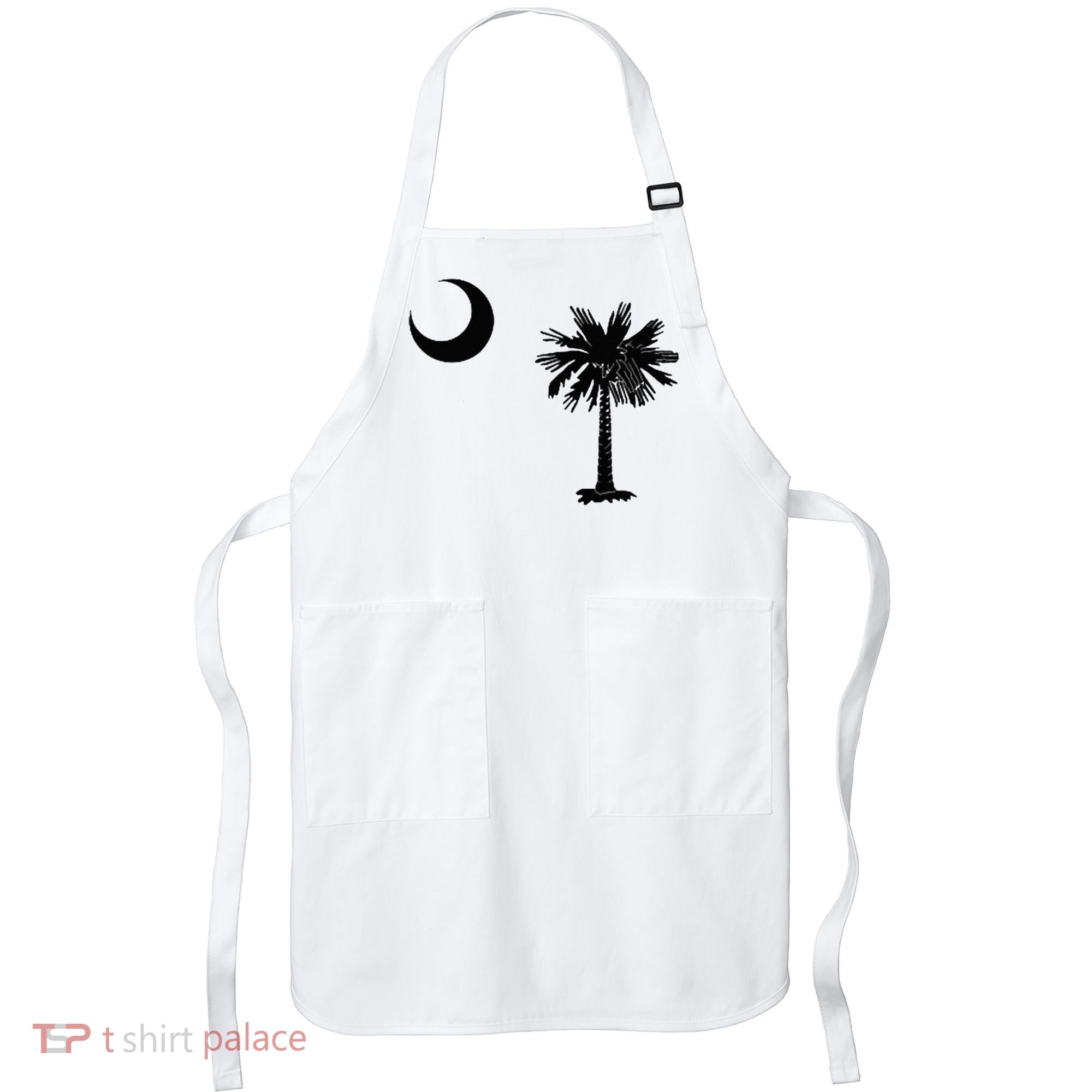 South Carolina State Flag Palmetto Moon SC Pride Apron