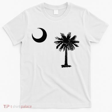 South Carolina State Flag Palmetto Moon SC Pride T-Shirt