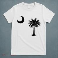 South Carolina State Flag Palmetto Moon SC Pride T-Shirt thumb 5