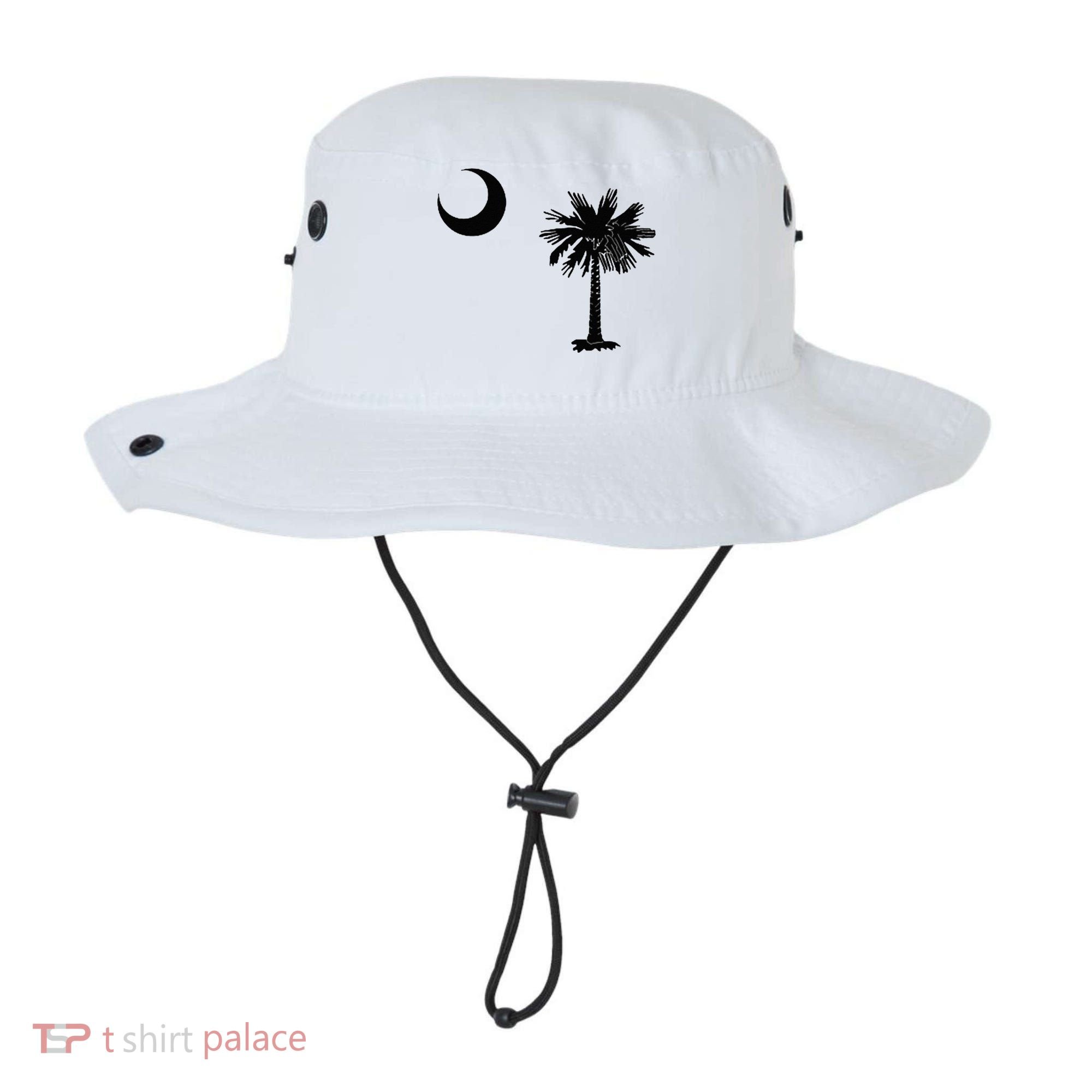 South Carolina State Flag Palmetto Moon SC Pride Bucket Hat