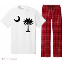 South Carolina State Flag Palmetto Moon SC Pride Pajama Set thumb 0