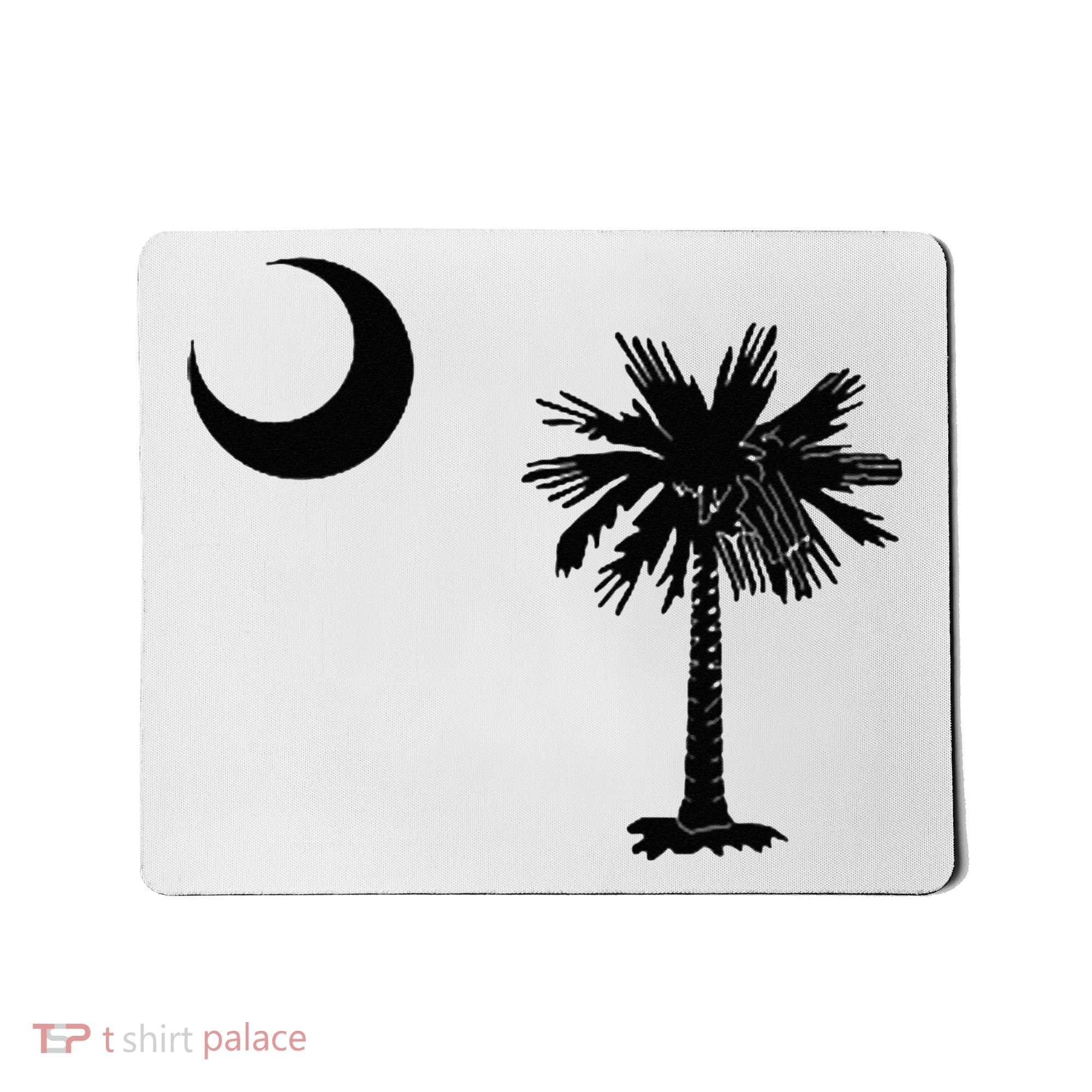 South Carolina State Flag Palmetto Moon SC Pride Mousepad