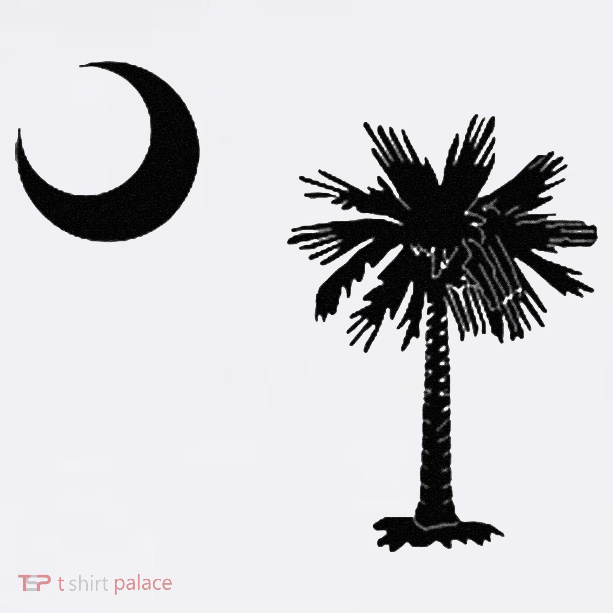 South Carolina State Flag Palmetto Moon SC Pride Mousepad